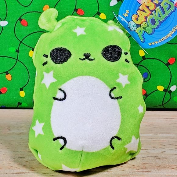 Cepia Cats Vs Pickles Zunar F9 Alien 4" #089 Ultrasoft Collectible Plush NWT - Picture 1 of 8